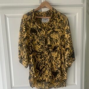 Cafe Styled in Italy Floral Print Blouse